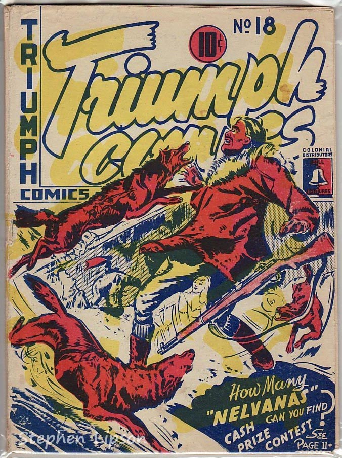 Bell Features Triumph Comics #18