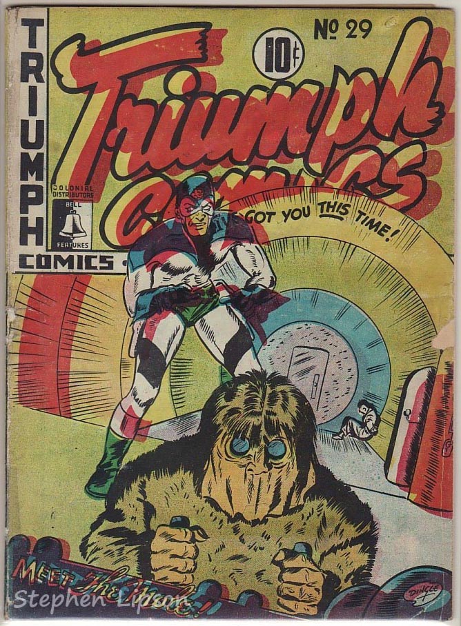 Bell Features Triumph Comics #29