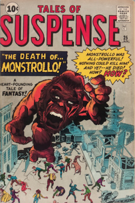 Tales of Suspense #25. Click for current values.