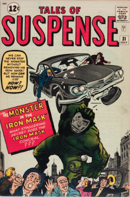 Tales of Suspense #31. Click for current values.