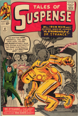Tales of Suspense #41: Third appearance of Iron Man. Click for values