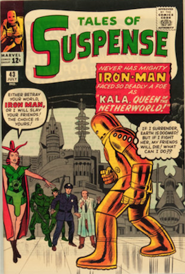 Tales of Suspense #43. Click for current values.