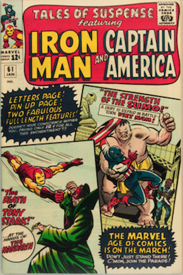 Tales of Suspense #61. Click for current values.