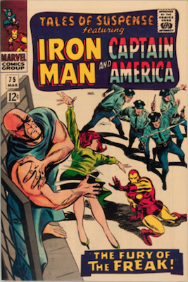 Tales of Suspense #75. Click for current values.