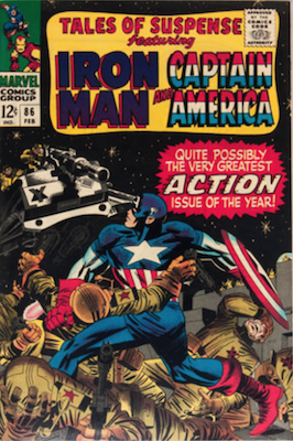 Tales of Suspense #86. Click for current values.