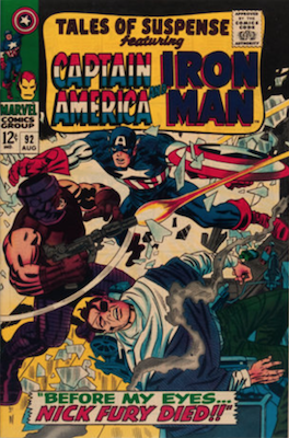 Tales of Suspense #92. Click for current values.