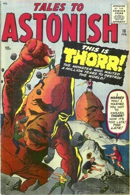 Tales to Astonish 16. Pre-hero Marvel. Click for value