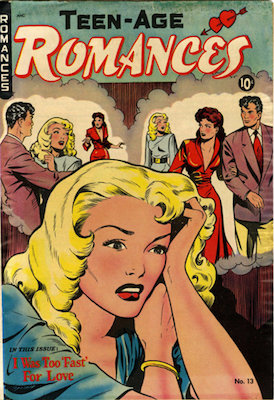 Teen-Age Romances #13: Matt Baker cover. Click for values