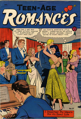 Teen-Age Romances #17. Matt Baker cover. Click for values