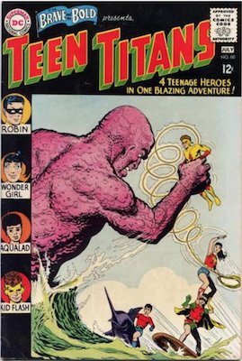 100 Hot Comics: Brave and the Bold 60, 1st Teen Titans