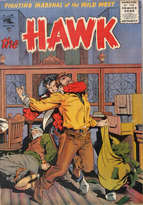 The Hawk #12. Baker cover art. Click for values