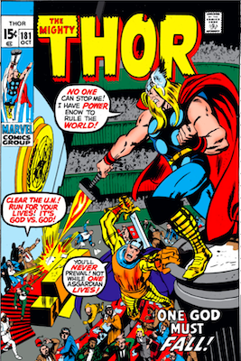 Thor #181: Click for Values