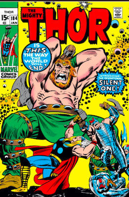Thor #184: Click for Values