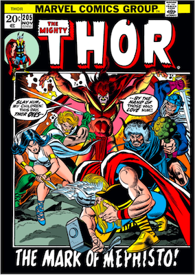 Thor #205: Click for Values