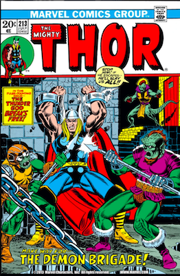 Thor #213: Click for Values