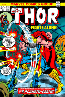 Thor #218: Click for Values