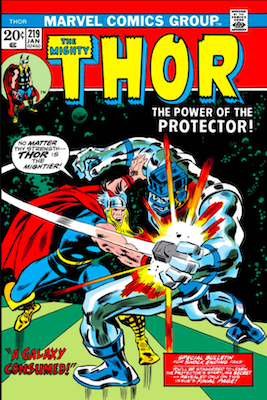Thor #219: Click for Values