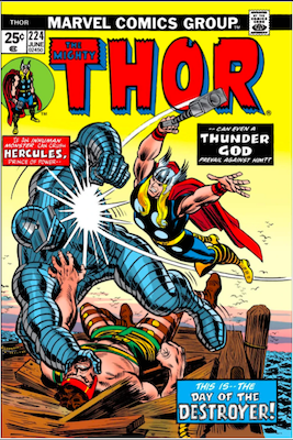 Thor #224: Click for Values