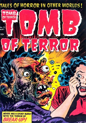 Tomb of Terror #15. Click to read more about PreCode horror comics (opens in new tab)