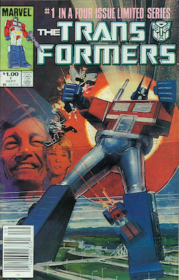 The Transformers #1 (1984): Origin and First Appearance. The Transformers. Click for value