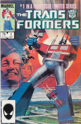 The Transformers #1 (1984): Origin and First Appearance. The Transformers. Click for value