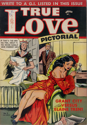 True Love Pictorial #2: Matt Baker cover. Click for values