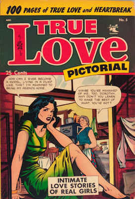 True Love Pictorial #5: classic Matt Baker. Click for values