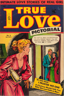 True Love Pictorial #6: Matt Baker cover art. Click for values