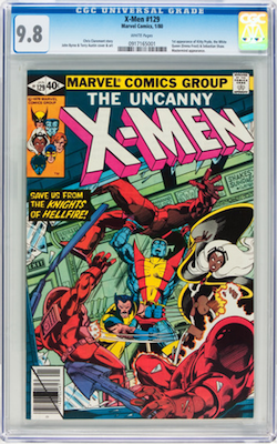 Find yourself a WHITE pages CGC 9.8 of Uncanny X-Men 129. Click to search now