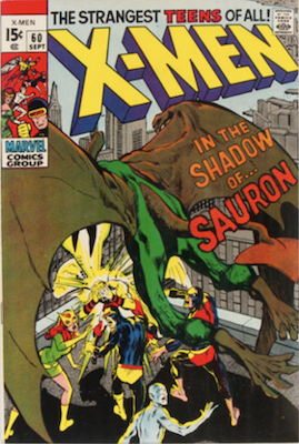 Uncanny X-Men #60: First Sauron. Click to buy at Goldin