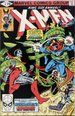 Uncanny X-Men Annual #4. Click for values