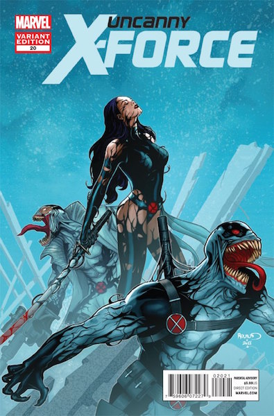 Uncanny X-Force 20 Renaud Venom Variant (2012)