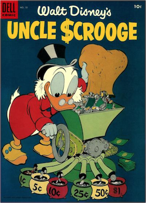 Uncle Scrooge #10. Click for values.