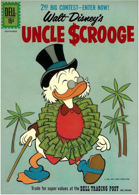 50% off Guide! Walt Disney's Uncle Scrooge 37 5.0 VG/FN The Cave of Ali-Baba