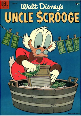 Uncle Scrooge #6. Click for values.