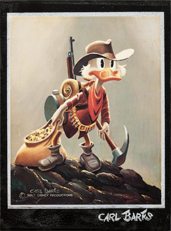 Uncle Scrooge in Color by Carl Barks; Hardcover Slipcase Limited Signed Numbered Edition. Click for values