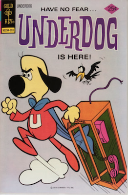 Underdog #1 (1970), Gold Key Comics. Click for values