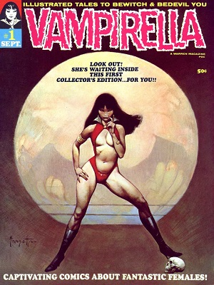 100 Hot Comics: Vampirella 1. Click to order a copy from Goldin