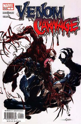 Venom vs Carnage #1 (2004). Click for values