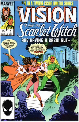 Vision and the Scarlet Witch #4. Click for values.