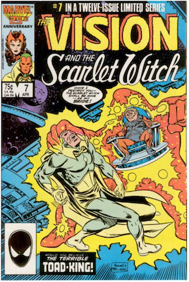 Vision and the Scarlet Witch #7. Click for values.