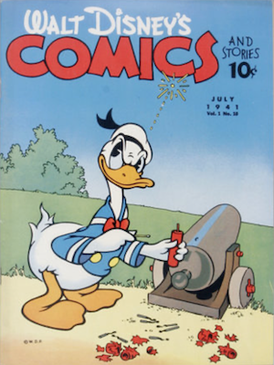 Walt Disney's Comics and Stories #10. Click for values.