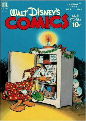Walt Disney's Comics and Stories #100. Click for values