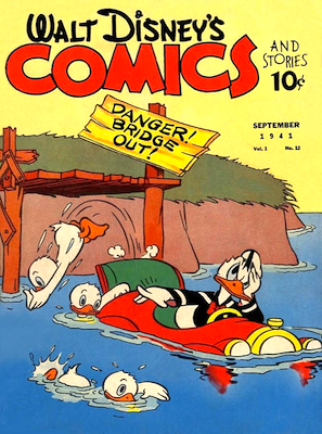 Walt Disney's Comics and Stories #12. Click for values.