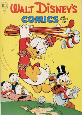 Walt Disney's Comics and Stories #140. Click for values.