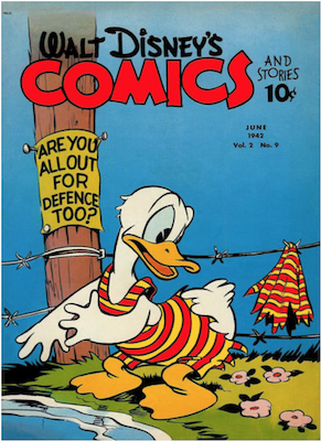 Walt Disney's Comics and Stories #21. Click for values.