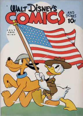 Walt Disney's Comics and Stories #22. Click for values.