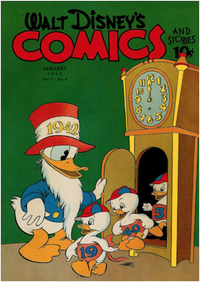 Walt Disney's Comics and Stories #28. Click for values.