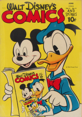 Walt Disney's Comics and Stories #33. Click for values.