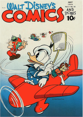 Walt Disney's Comics and Stories #34. Click for values.